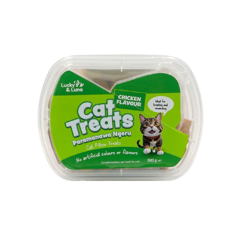 Lucky & Luna Chicken Cat Treats 500g, , hi-res