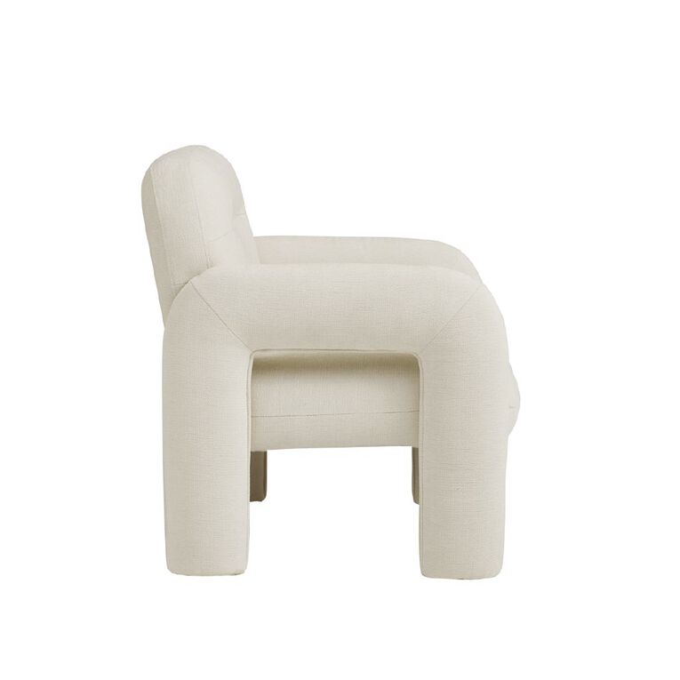 Living & Co Paige Chair Cream, , hi-res