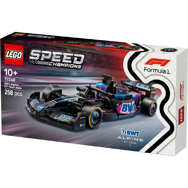 LEGO Speed Champions BWT Alpine F1 Team A524 Race Car 77248, , hi-res