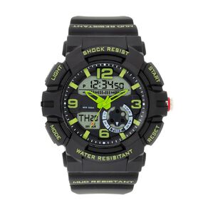 Active Intent Analogue Digital Watch Black/Green