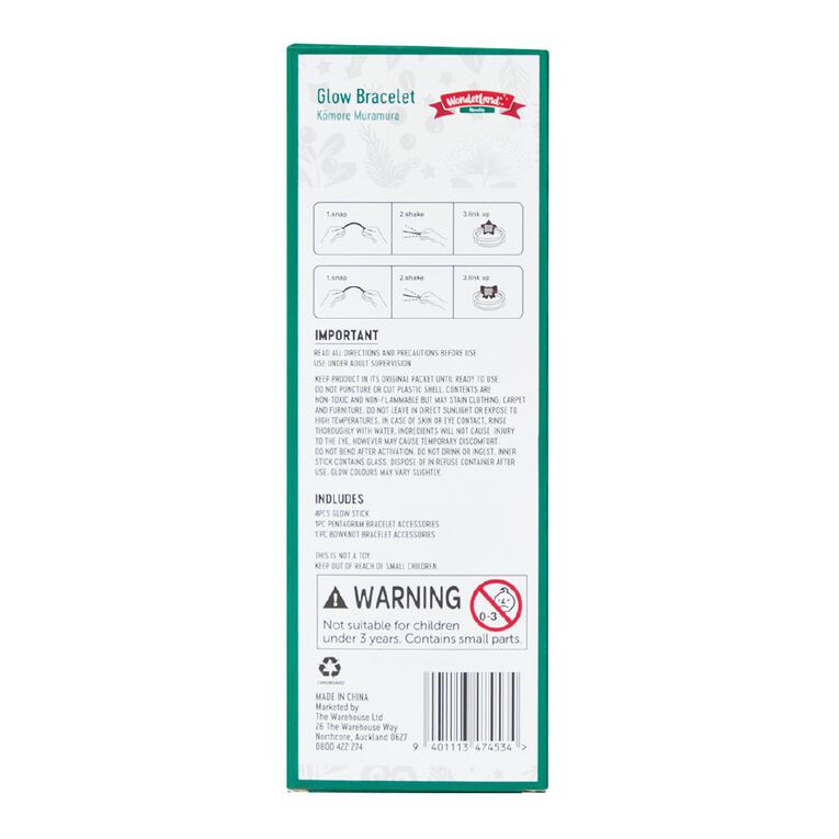 Wonderland Novelty Glow Bracelet, , hi-res