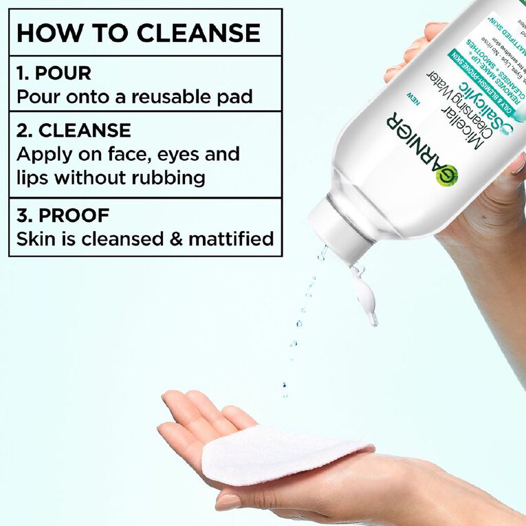 Garnier Micellar Salicylic 400ml, , hi-res