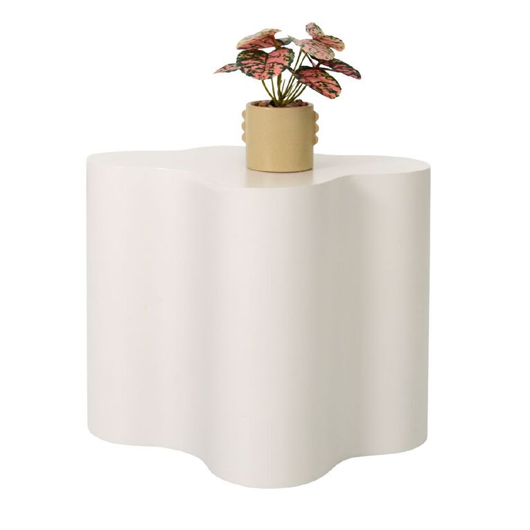 Living & Co Curve Side Table Grey, , hi-res