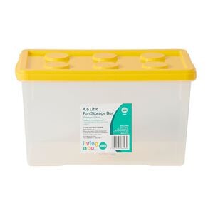 Living & Co Kids Fun Storage Box Yellow