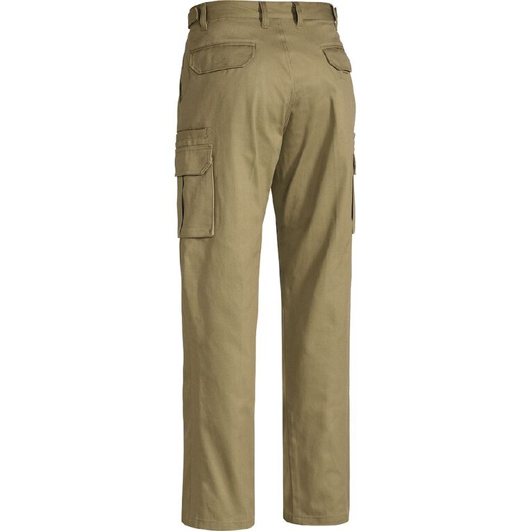 Bisley Workwear Cargo Pants Khaki The Warehouse