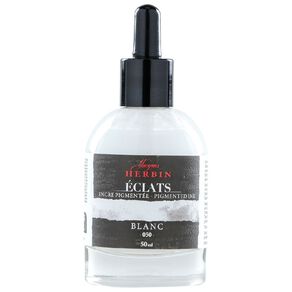 Jacques Herbin Eclats Pigmented Ink White 50ml