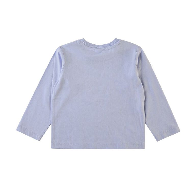 Bluey Toddler Long Sleeve Print Tee, Purple, hi-res