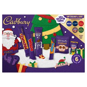 cadbury medium santa selection box 1 each
