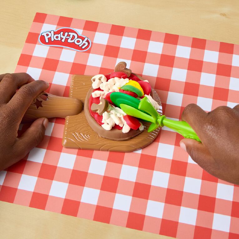 Play-Doh Stamp And Spin Pizza Playset, , hi-res