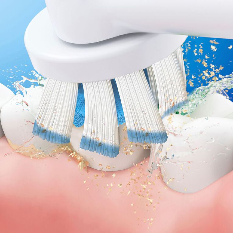 Oral-B Sensitive Clean Replacement Brush Heads 4 Pack, , hi-res