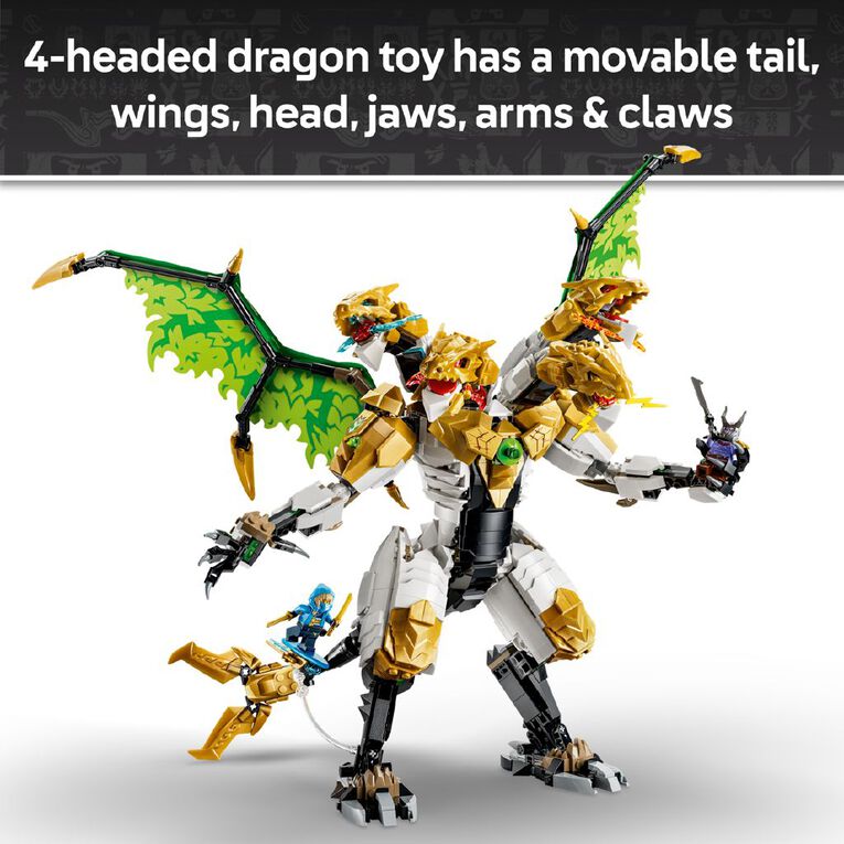 LEGO Ninjago Four Headed Dragon 71872, , hi-res