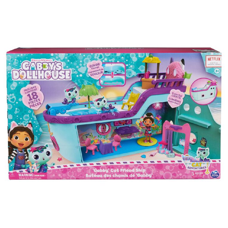 Gabby's Dollhouse Cruise Ship, , hi-res