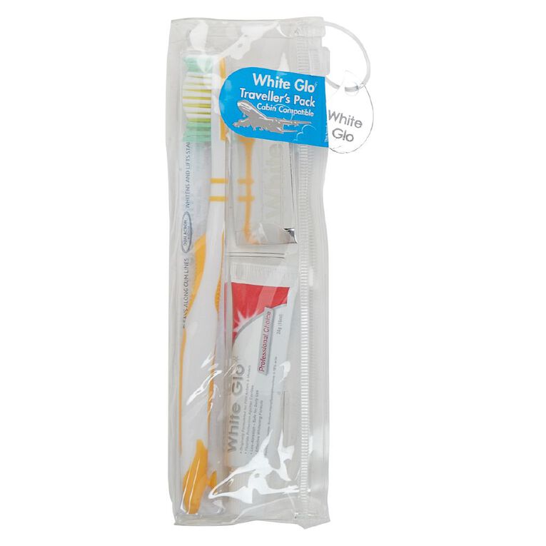 White Glo Travellers Oral Care Pack, , hi-res