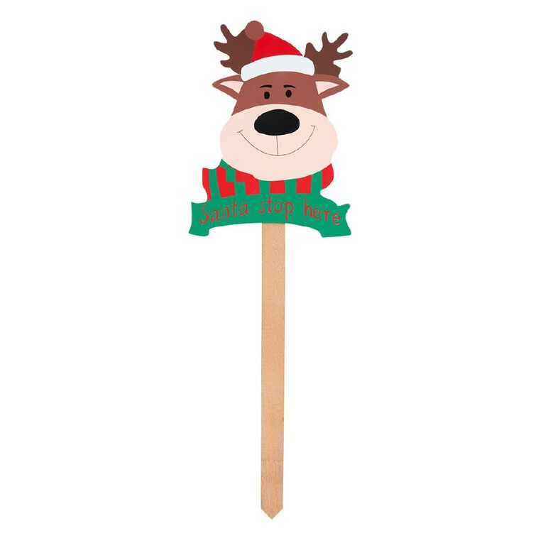 Wonderland Novelty Christmas Garden Stake Assorted, , hi-res