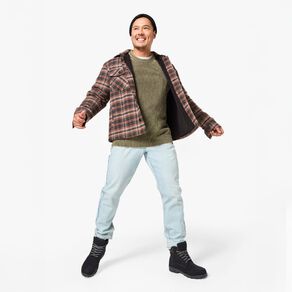 H&H Men's Sherpa Lined Jacket