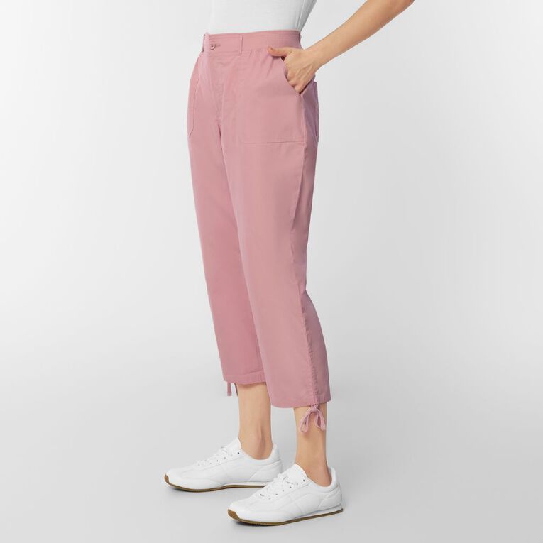 H&H Women's Rouched Hem Pants, Pink Light, hi-res
