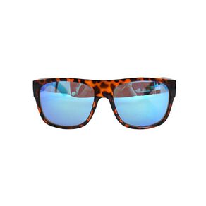 H&H Men's Tortoise Blue Mirror Sunglasses