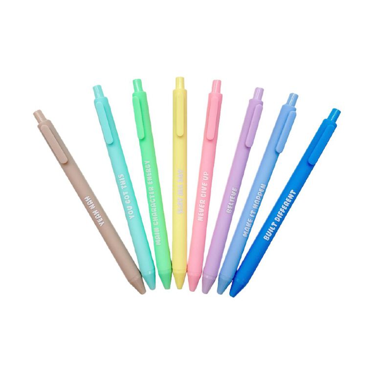 WS Peppy Ballpoint Pens 8 Pack, , hi-res