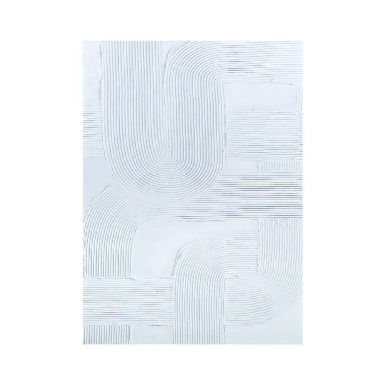 Happy Frames Wall Art Canvas Urban Simplicity 97x70cm, , hi-res