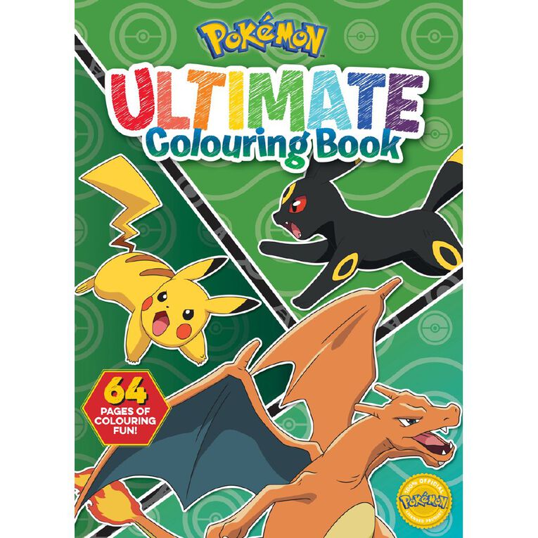 Pokemon: Ultimate Colouring Book Starring Legends, , hi-res