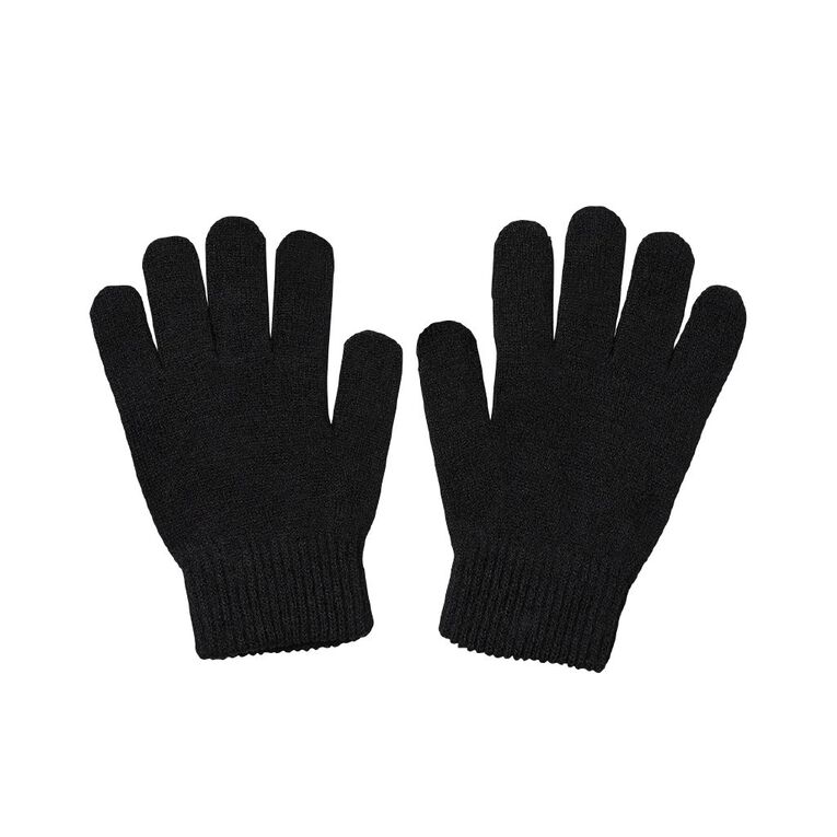 H&H Kids' Gloves, Black, hi-res