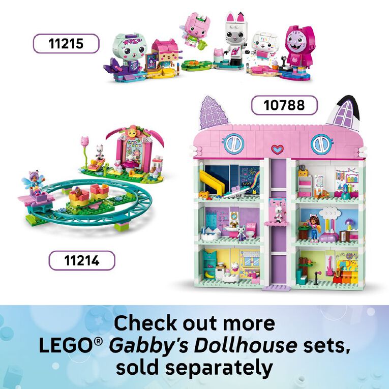 LEGO Gabby's Dollhouse Kitty Fairy's Garden House 11212, , hi-res
