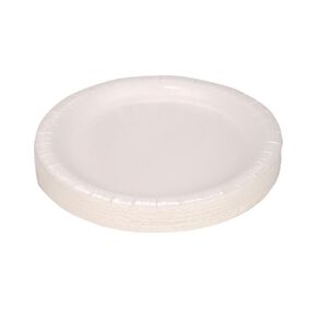 Party Inc Plate 23cm White 30 Pack