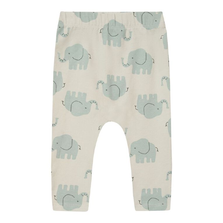 Young Original Babies' Printed Leggings 3 Pack, Blue Light, hi-res