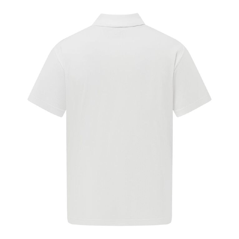 Active Intent Men's Polo Shirt, White, hi-res
