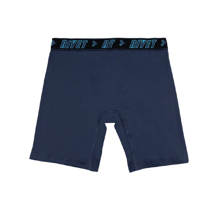 Rivet Men's X-Cel Sports Trunks, Blue, hi-res