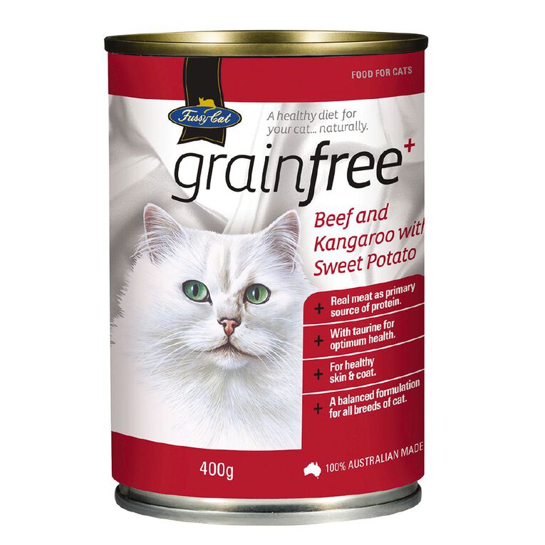 Fussy Cat Grain-Free Beef & Kangaroo with Sweet Potato 400g, , hi-res