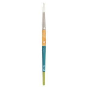 Princeton Snap Brush Short Handle Taklon Round 10 White