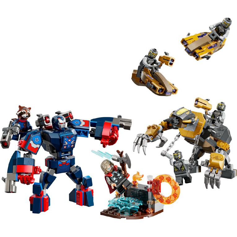 LEGO Marvel Super Heroes Avengers: Endgame Thor v Chitauri 76322, , hi-res