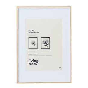 Living & Co Box Poster Frame A1/A2 Natural