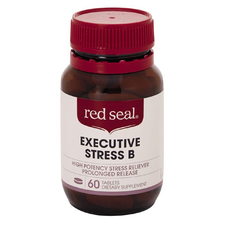 Red Seal Executive Stress B tabs 60's, , hi-res