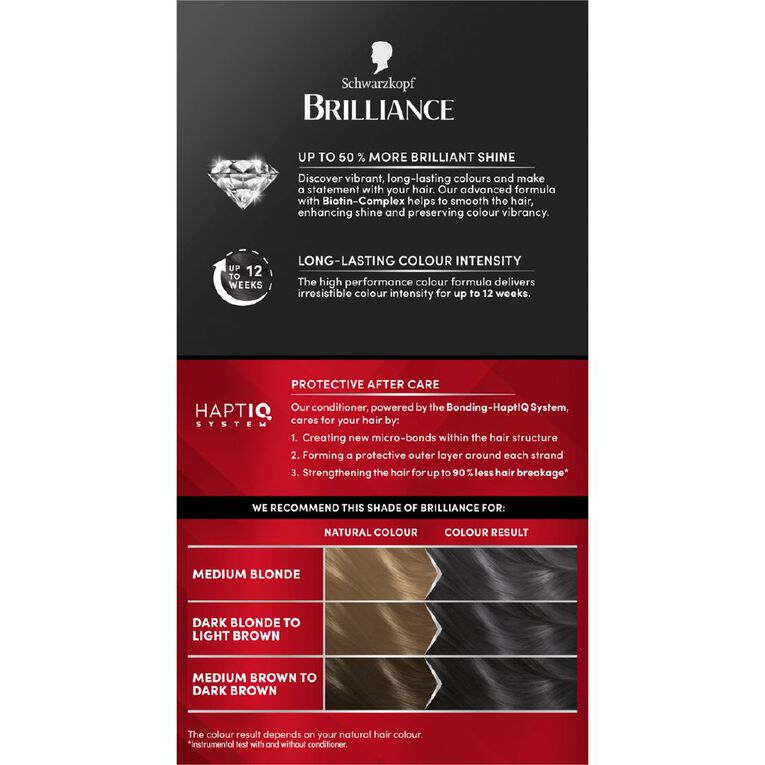 Schwarzkopf Brilliance Hair Colour 95 Smoky Grey, , hi-res