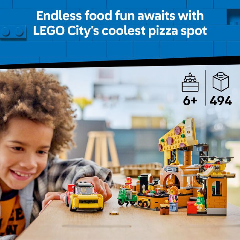 LEGO CITY Pizza Delivery Experience with Vehicles 60496, , hi-res