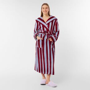 H&H Women's Velour Coral Fleece Robe