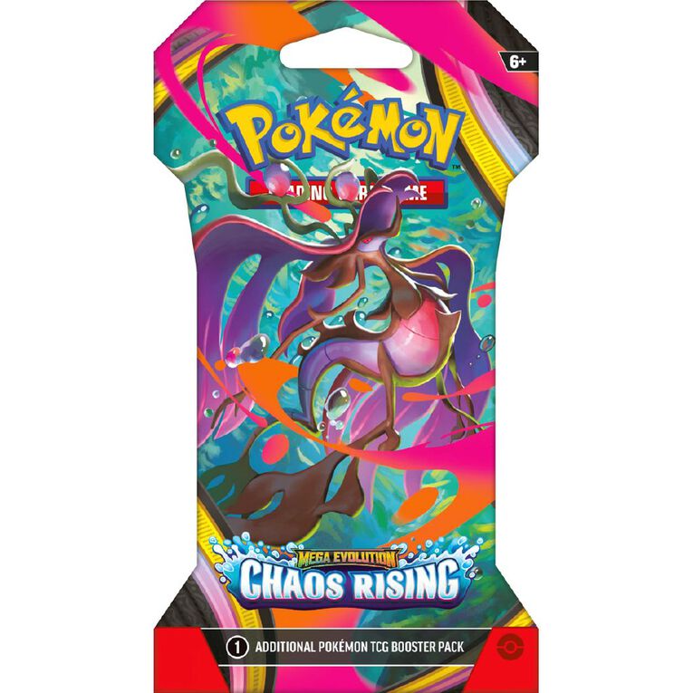 Pokemon Chaos Rising Sleeved Booster LIMIT 10 PER CUSTOMER Assorted, , hi-res