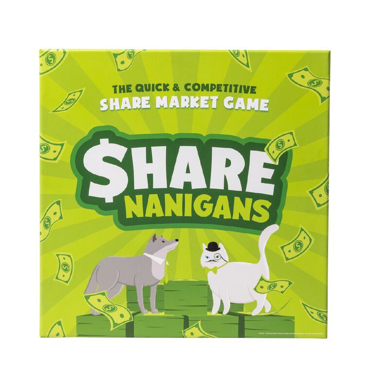 Sharenanigans Board Game, , hi-res