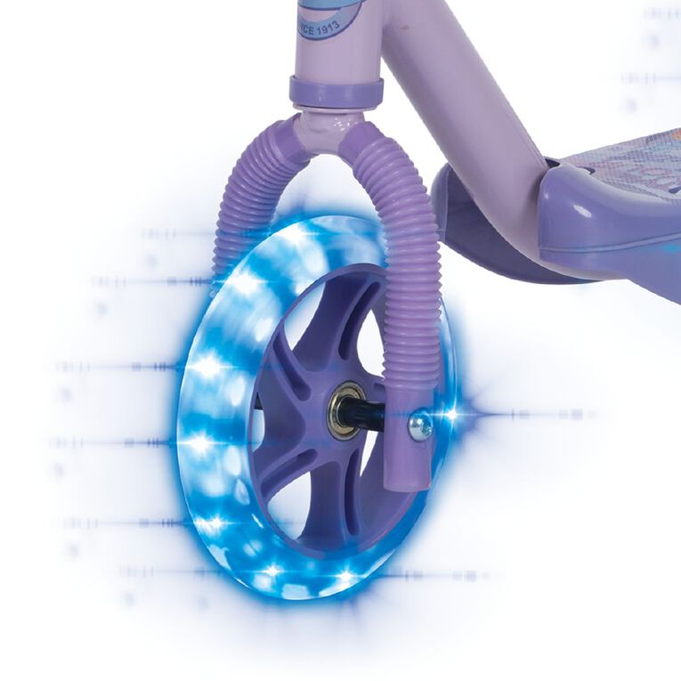 Frozen 3 Wheel Electro Light Preschool Scooter, , hi-res