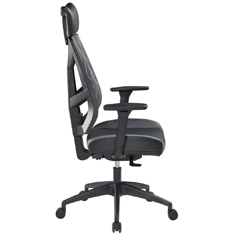 Jasper J Pinnacle Ergonomic Commercial Gaming Chair Black, , hi-res