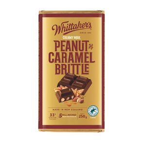 Whittaker's Peanut Caramel 250g