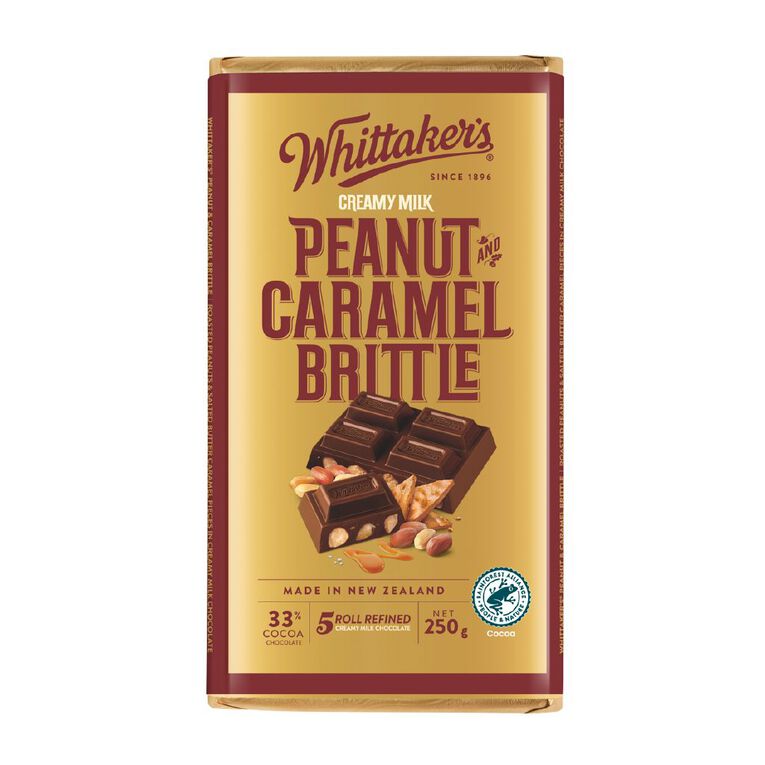 Whittaker's Peanut Caramel 250g, , hi-res