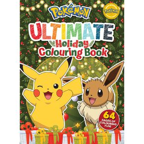 Pokemon Holiday: Ultimate Colouring Book