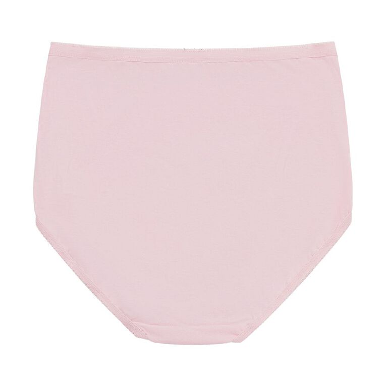 H&H Women's Cotton Full Briefs, Pink Light, hi-res