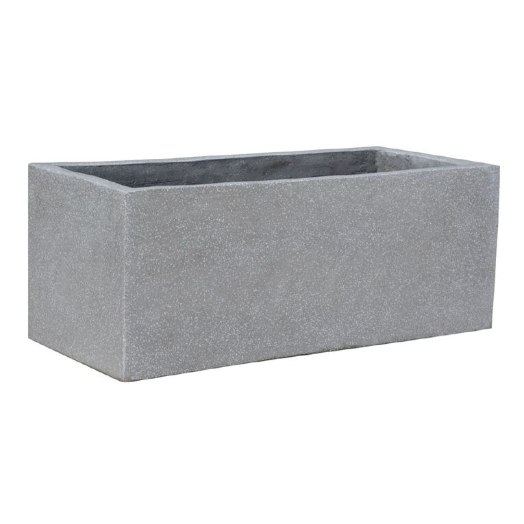 Kiwi Garden Terrazzo Trough Grey, , hi-res