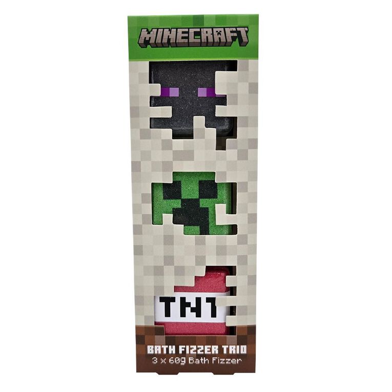 Minecraft Bath Fizzer Trio, , hi-res