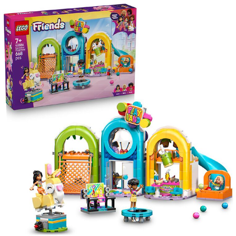LEGO Friends Fun Indoor Playground 42686, , hi-res