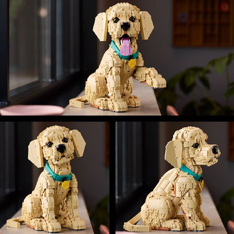 LEGO Icons Golden Retriever Puppy 11384, , hi-res